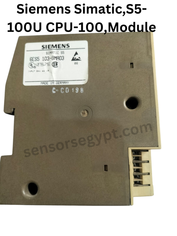 Siemens Simatic,S5-100U CPU-100,Module